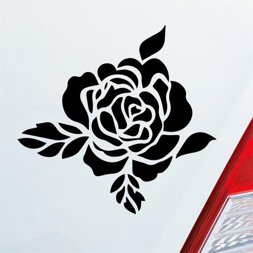 Auto aufkleber rose flower - aufkleber,