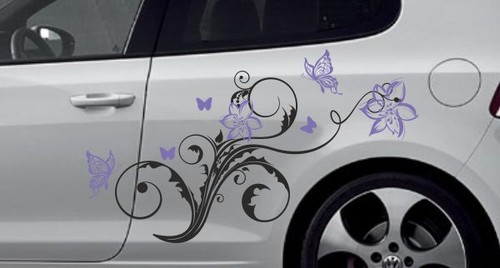 Dekor seiten aufkleber auto - dekor,