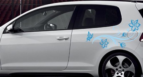 Aufkleber set auto - car, style
