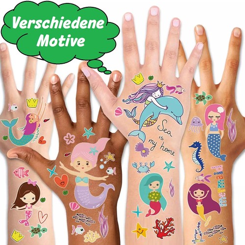 Kinder tattoo set temporäre - set,